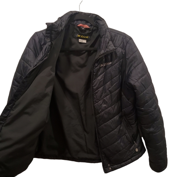 COPY - KLIM Women's Black Quilted Puffer Jacket Black Size Medium Thinsulate - Picture 4 of 6
